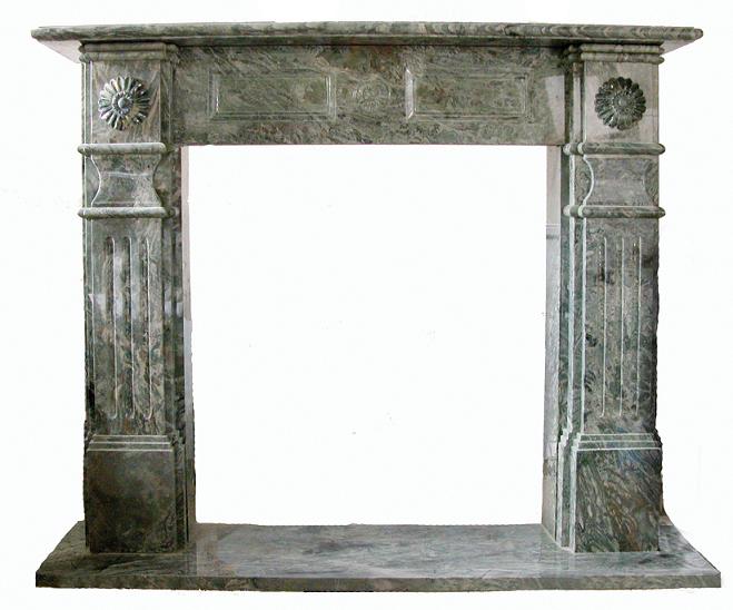 fi-001, Stone Fireplace