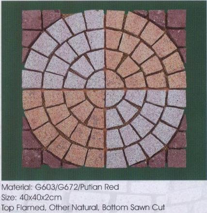 rst016, China Granite Paving Stone