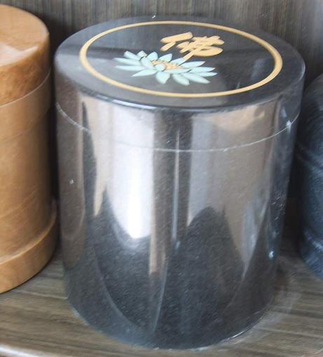 urn-011,  Shanxi Black granite