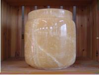 urn-013,  Yellow Jade marble 