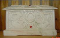 urn-019,  White marble