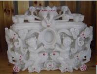 urn-020,  ZhenPing White marble